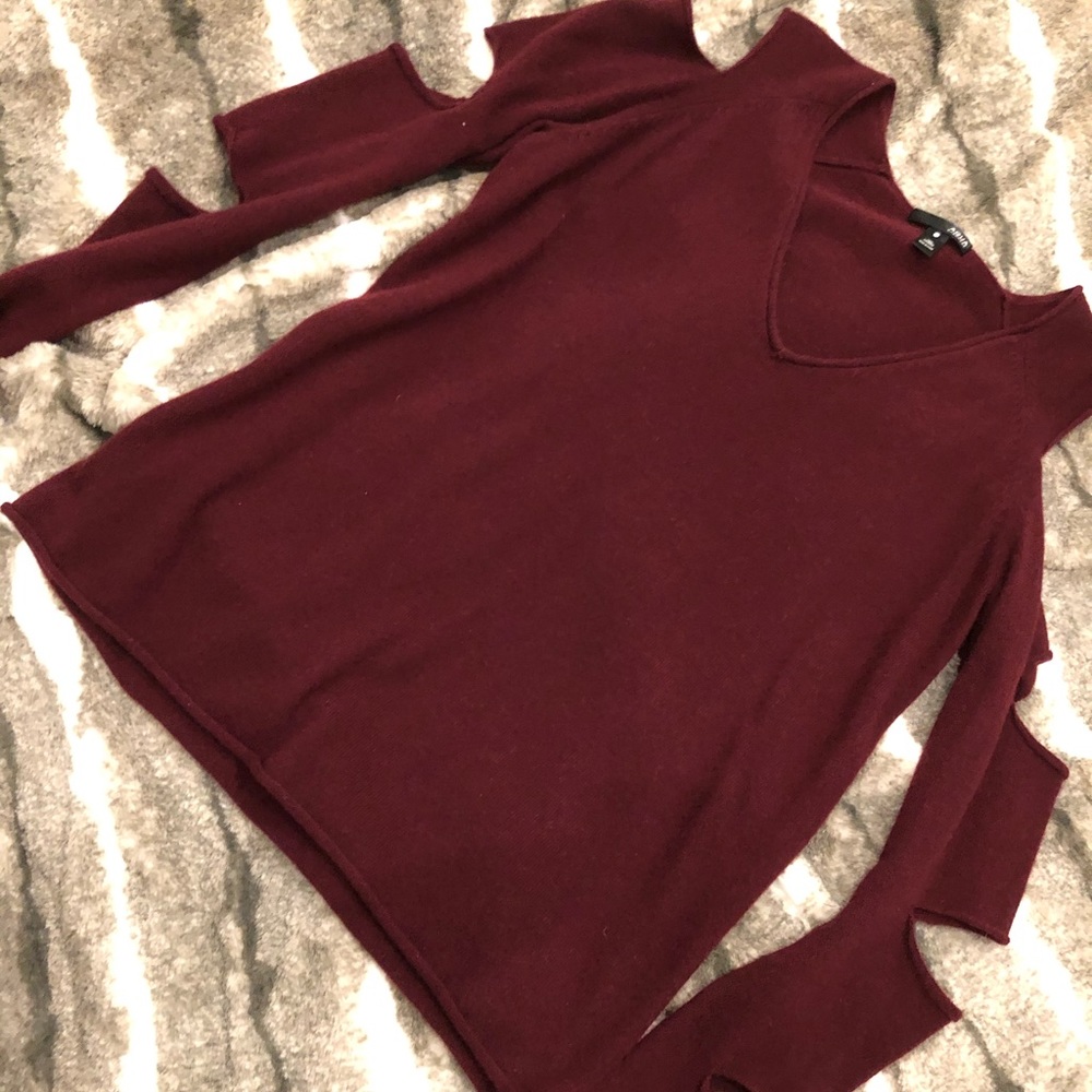 Aqua cashmere sweater